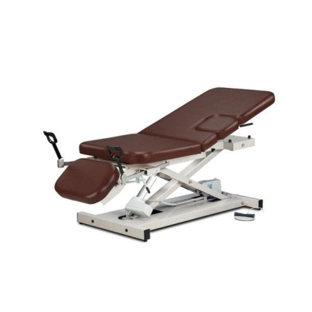 Clinton Industries Open Base Multi-Use Imaging Power Table with Stirrups-Clinic Supplies-Clinton Industries-BG_0dd468e9-c726-44bd-8737-9d03045278c7-85309-Therastock