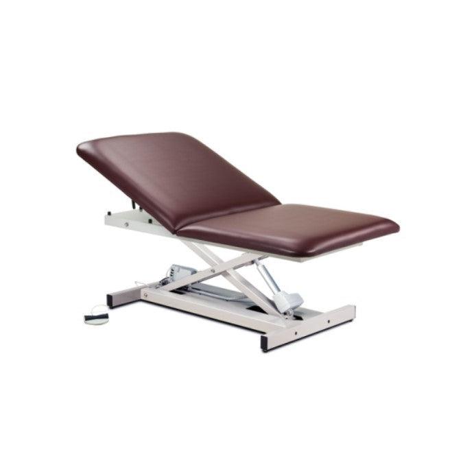 Clinton Industries Open Base, Extra Wide Bariatric Power Exam Table with Adjustable Backrest-Clinic Supplies-Clinton Industries-BG_955f0dbf-4ee3-4215-bce7-57e08a536af4-84200-34-Therastock