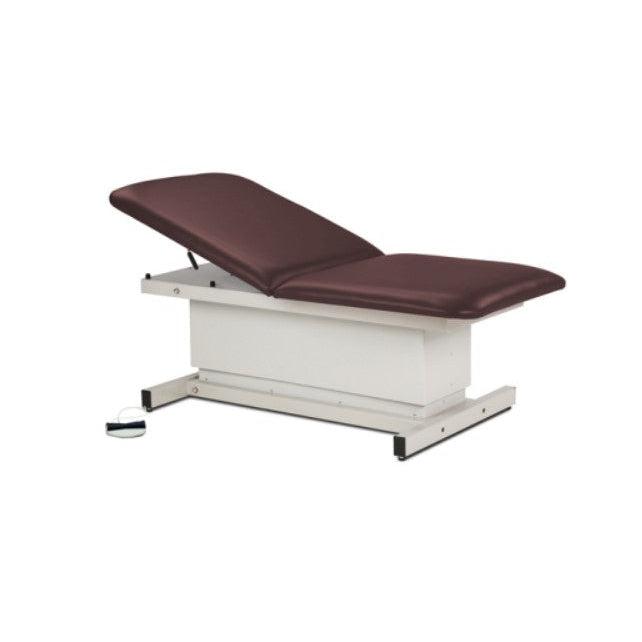 Clinton Industries Shrouded Extra Wide Bariatric Power Exam Table with Adjustable Backrest-Clinic Supplies-Clinton Industries-BG_b4fc153e-c252-4759-bb16-70996c080074-84208-34-Therastock