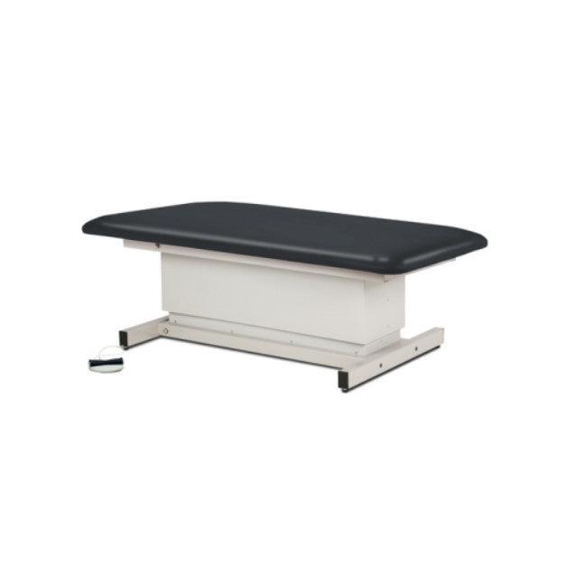 Clinton Industries Shrouded Extra Wide Bariatric Straight Top Power Exam Table-Clinic Supplies-Clinton Industries-BLK_7c189d86-ea87-48cd-894a-ca0c3a2e6f69-84108-34-Therastock