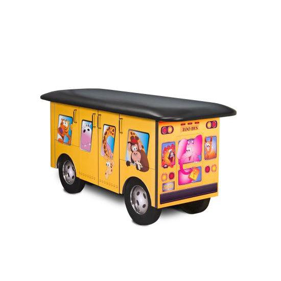 Clinton Industries Complete Exam Pediatric Furniture Package- Zoo Bus Table & Cabinet-Clinic Supplies-Clinton Industries-B-7020-X-Therastock