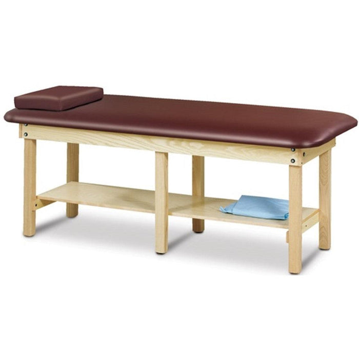 Clinton Industries Bariatric Low Height H-Brace Treatment Table-Clinic Supplies-Clinton Industries-CLI6190_f53190ad-4421-4d42-8265-02520b8f748d-6196-Therastock