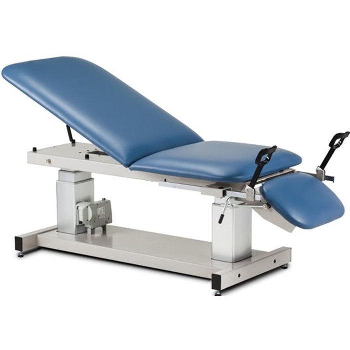 Clinton Industries Multi-Use Ultrasound Power Table with Stirrups-Clinic Supplies-Clinton Industries-CLI80069-80069-Therastock