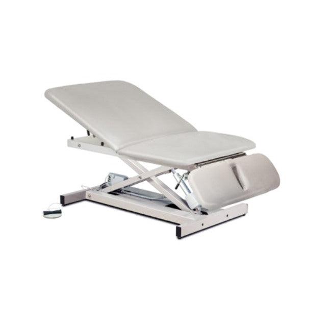 Clinton Industries Extra Wide Bariatric Power Exam Table with Adjustable Backrest & Drop Section-Clinic Supplies-Clinton Industries-CM_2b305835-93a8-4470-a394-65b0431ce9d4-84430-34-Therastock