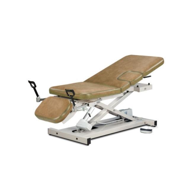 Clinton Industries Open Base Multi-Use Imaging Power Table with Stirrups-Clinic Supplies-Clinton Industries-DT_fbf1023c-95cf-44bb-bc81-21a1d008d565-85309-Therastock