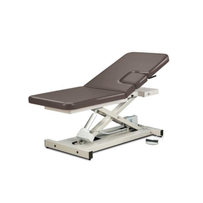 Clinton Industries Open Base Imaging Power Table with Window Drop and Adjustable Backrest-Clinic Supplies-Clinton Industries-GM_873218a7-138a-4db1-8885-12db8545610d-85200-Therastock