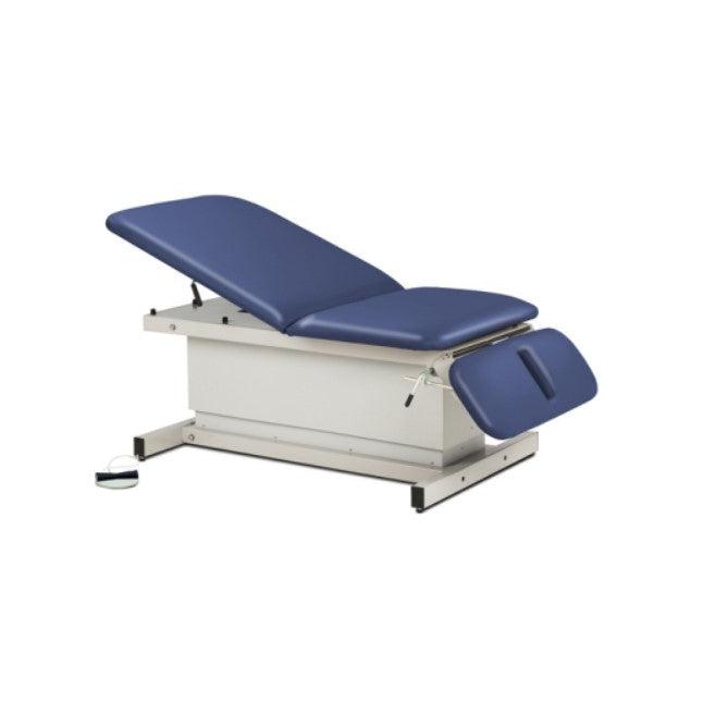 Clinton Industries Shrouded Extra Wide Bariatric Power Exam Table with Adjustable Brackrest & Drop Section-Clinic Supplies-Clinton Industries-RB_05a4e229-5603-4092-a3cd-f087cefaef10-84438-34-Therastock