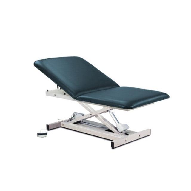 Clinton Industries Open Base, Extra Wide Bariatric Power Exam Table with Adjustable Backrest-Clinic Supplies-Clinton Industries-SB_58f40cdc-9d66-4e77-82f4-53ca8326618b-84200-34-Therastock
