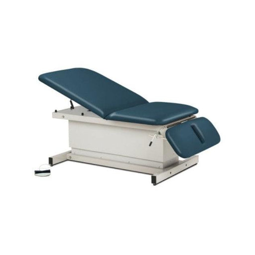 Clinton Industries Shrouded Extra Wide Bariatric Power Exam Table with Adjustable Brackrest & Drop Section-Clinic Supplies-Clinton Industries-SB_ffacb8d5-d2b2-44a3-8add-06d6de1ae31b-84438-34-Therastock