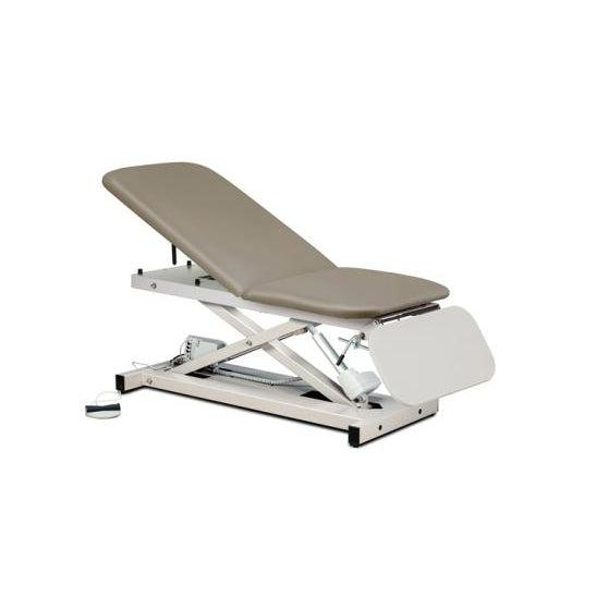 Clinton Industries Open Base Power Casting Table with ClintonClean™ Leg Rest-Clinic Supplies-Clinton Industries-WG_68518a8b-13df-4f06-8017-e997d3f65a6a-80350-Therastock