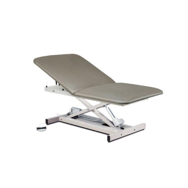 Clinton Industries Open Base, Extra Wide Bariatric Power Exam Table with Adjustable Backrest-Clinic Supplies-Clinton Industries-WG_f613e761-3177-48eb-a391-89435a20cc2c-84200-34-Therastock
