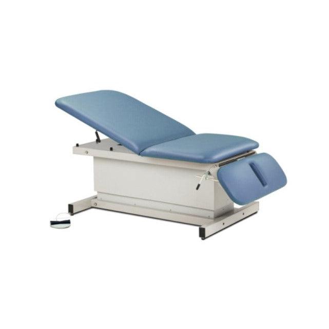 Clinton Industries Shrouded Extra Wide Bariatric Power Exam Table with Adjustable Brackrest & Drop Section-Clinic Supplies-Clinton Industries-WW_95bcf56b-c673-4dcf-980d-6e5b6e687f45-84438-34-Therastock