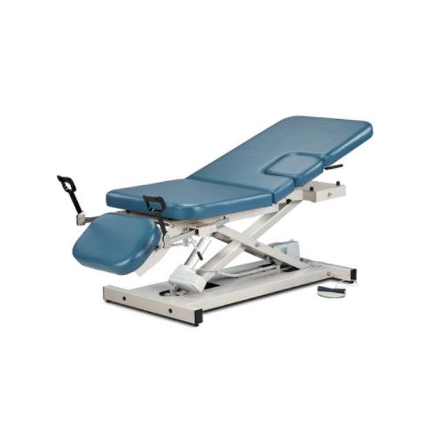 Clinton Industries Open Base Multi-Use Imaging Power Table with Stirrups-Clinic Supplies-Clinton Industries-WW_b4a01bed-be29-4b9b-ba3e-7e6c6c6d2780-85309-Therastock