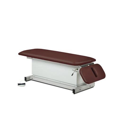 Clinton Industries Shrouded Space Saver Power Exam Table with Drop Section-Clinic Supplies-Clinton Industries-bg_116a4d5f-fb03-4bb0-bec5-da394739c45a-81220-Therastock