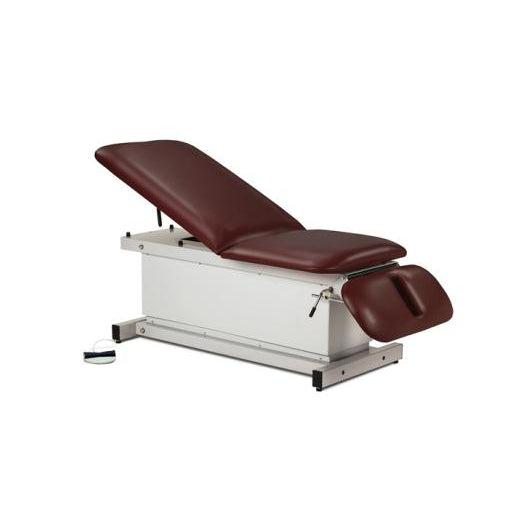 Clinton Industries Shrouded Adjustable Power Exam Table with Backrest Drop Section-Clinic Supplies-Clinton Industries-bg_5efff061-8936-4a00-96dd-0a1e219ffb1f-81330-Therastock