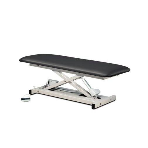 Clinton Industries Open Base Power Table with One Piece Top-Clinic Supplies-Clinton Industries-blk_a51aadfb-7f2e-4792-9cf6-6737a679b355-80100-Therastock