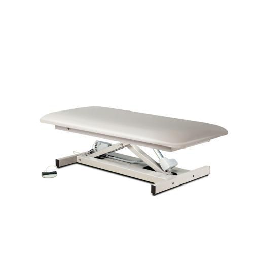 Clinton Industries Extra Wide Bariatric Straight Top Power Exam Table with Open Base-Clinic Supplies-Clinton Industries-cm_af5f3b01-d345-4c14-af0b-9bce1705b49e-84100-34-Therastock