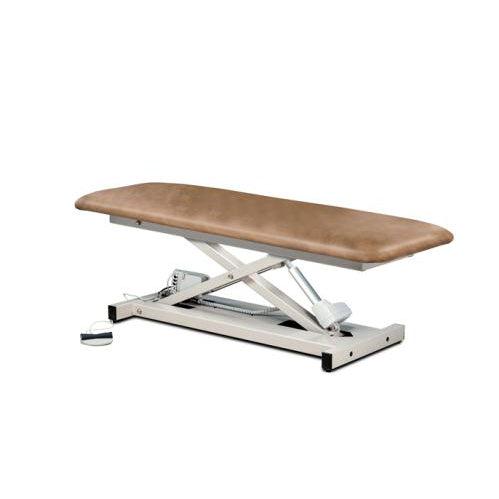 Clinton Industries Open Base Power Table with One Piece Top-Clinic Supplies-Clinton Industries-dt-80100-Therastock