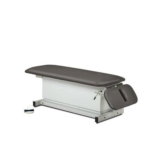 Clinton Industries Shrouded Space Saver Power Exam Table with Drop Section-Clinic Supplies-Clinton Industries-gm_cc8dc066-19a9-453b-b0e1-2e3f6fdd4efe-81220-Therastock