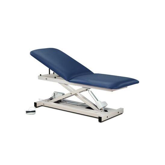 Clinton Industries Open Base Power Table with Adjustable Backrest-Clinic Supplies-Clinton Industries-rb_174e3ee9-f041-4fff-8dda-35efe0a4b71f-80200-Therastock