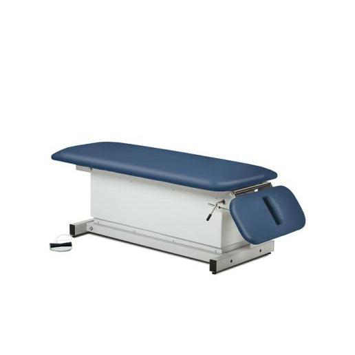 Clinton Industries Shrouded Space Saver Power Exam Table with Drop Section-Clinic Supplies-Clinton Industries-rb_769ba766-d174-4842-9ddc-bc8281b834b3-81220-Therastock
