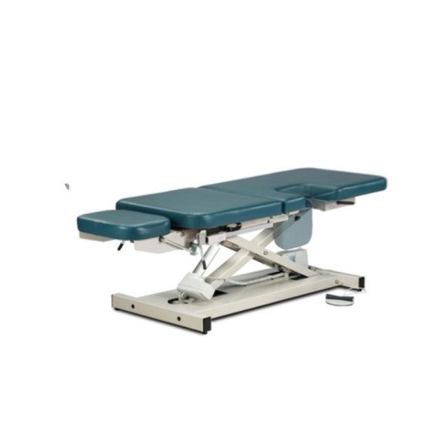 Clinton Industries Open Base Multi-Use Imaging Power Table with Stirrups-Clinic Supplies-Clinton Industries-sb1-85309-Therastock