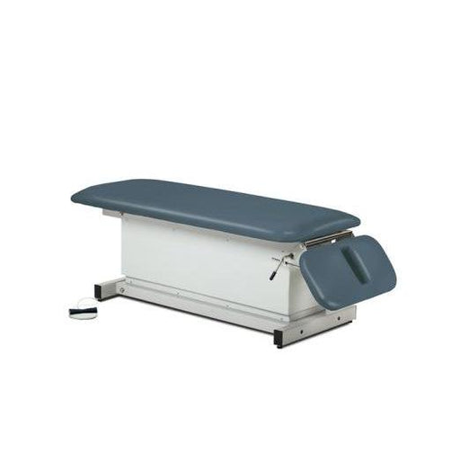 Clinton Industries Shrouded Space Saver Power Exam Table with Drop Section-Clinic Supplies-Clinton Industries-sb_beb18217-956d-4b90-b713-4c96b543d940-81220-Therastock