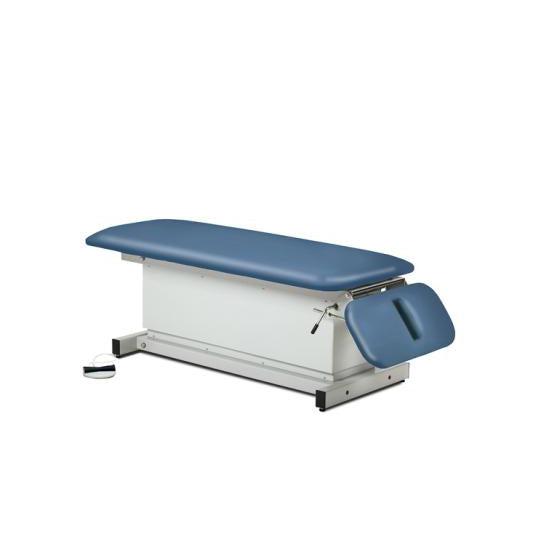 Clinton Industries Shrouded Space Saver Power Exam Table with Drop Section-Clinic Supplies-Clinton Industries-ww_bf281a70-0b1e-4c61-9bc9-42159ad47d5a-81220-Therastock
